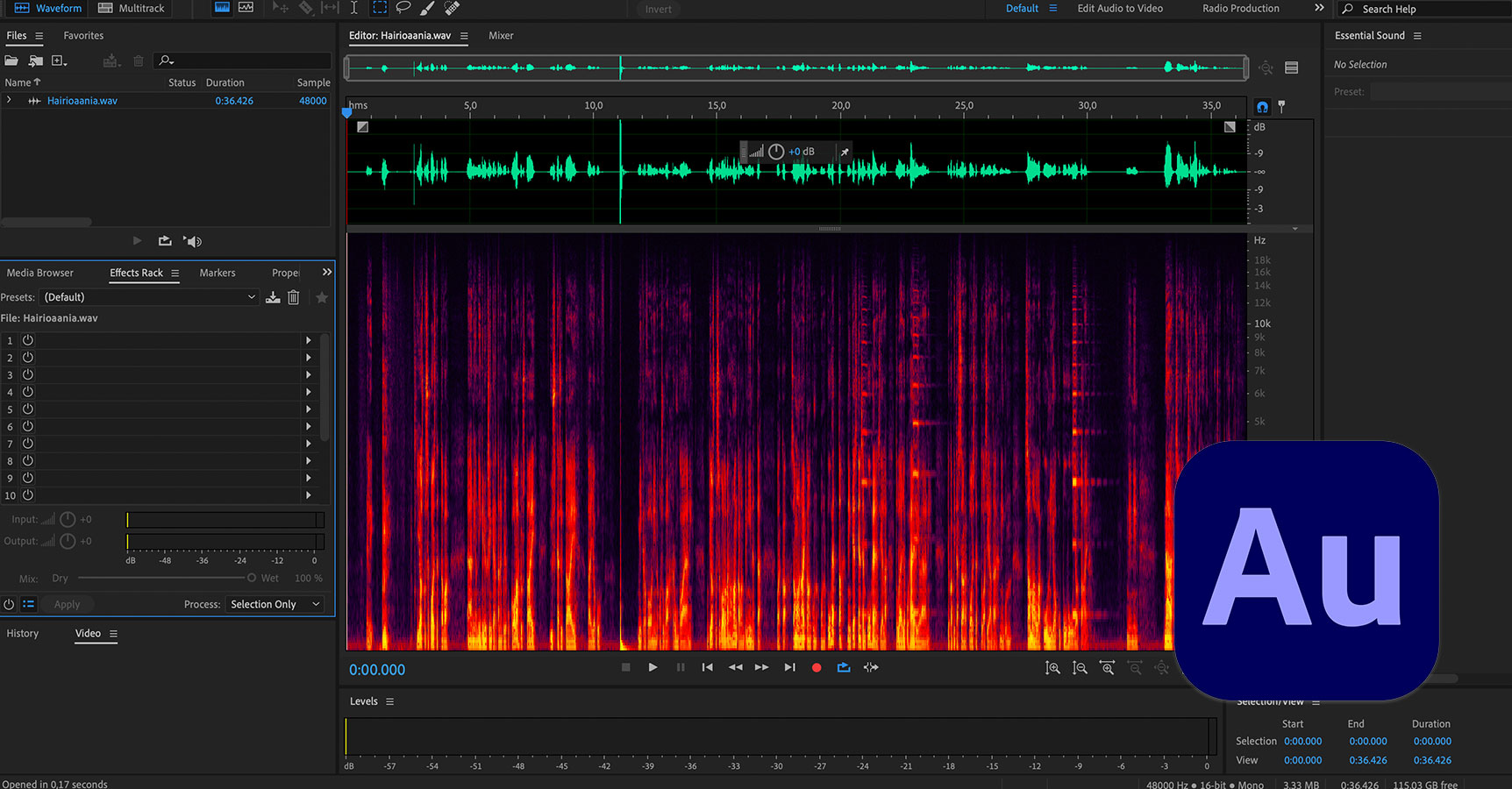 Adobe Audition Videon Tekij lle PG Academy